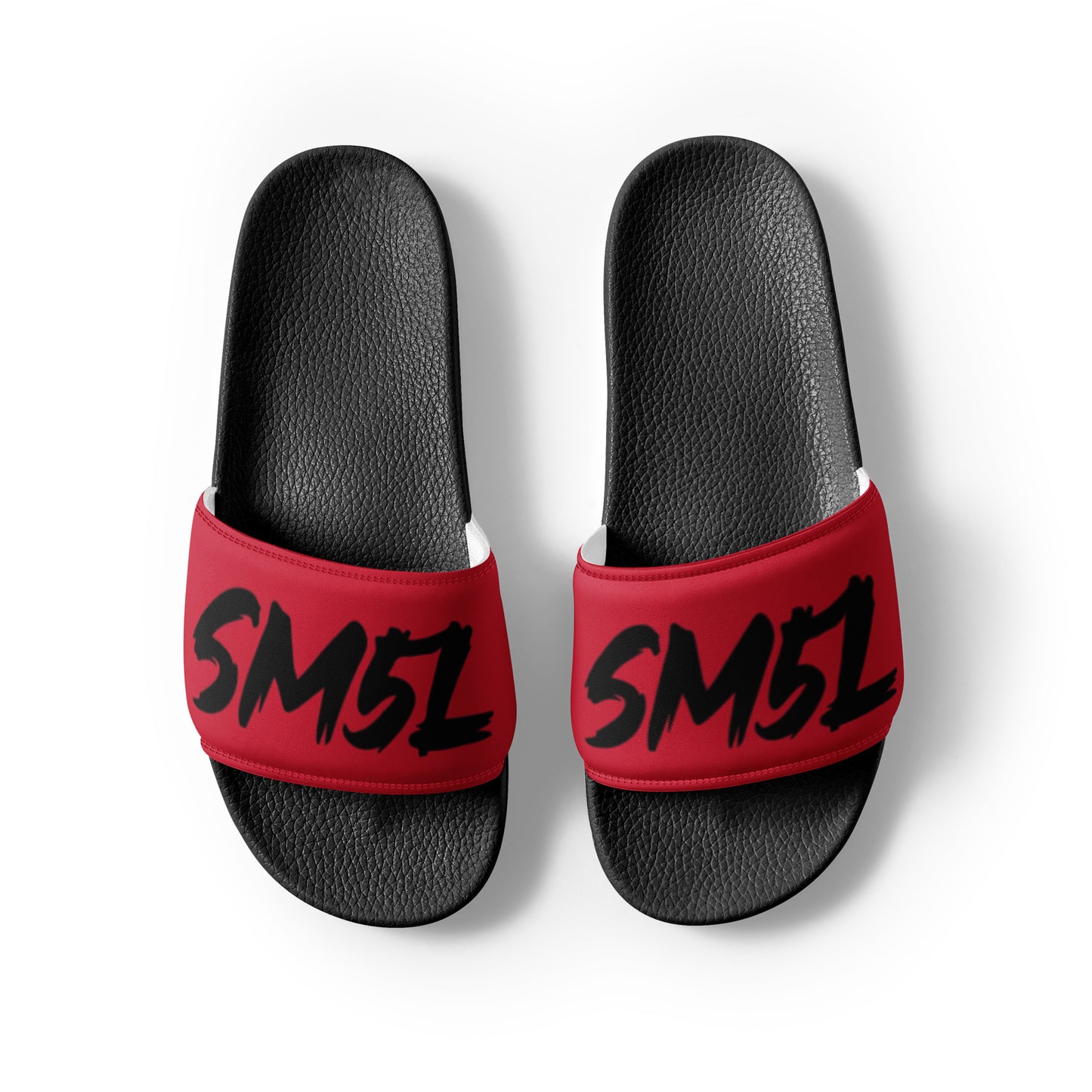 “SM5L” Men’s slides (Red)