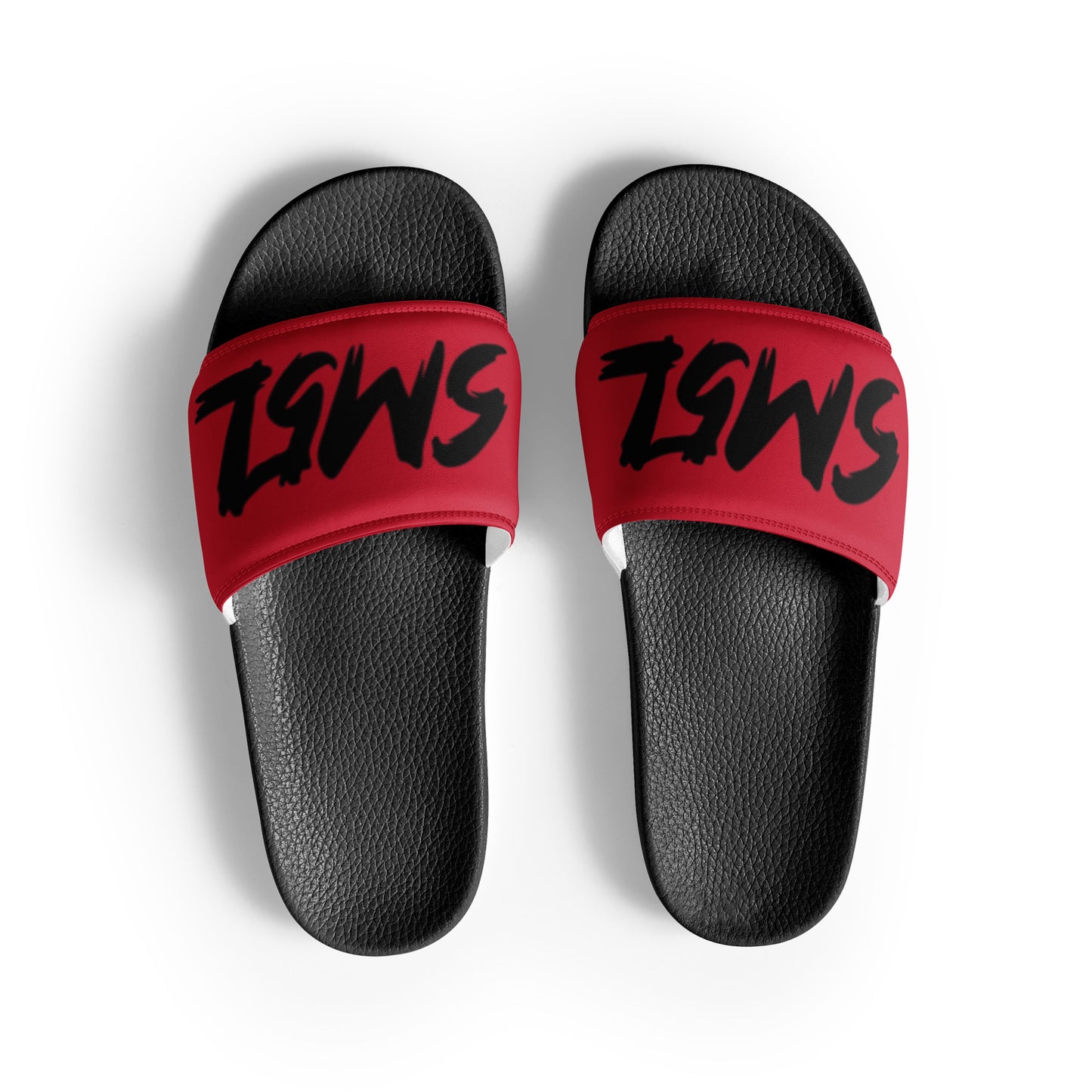 “SM5L” Men’s slides (Red)