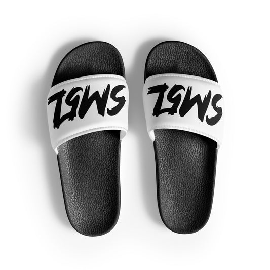 “SM5L” Men’s slides (White)