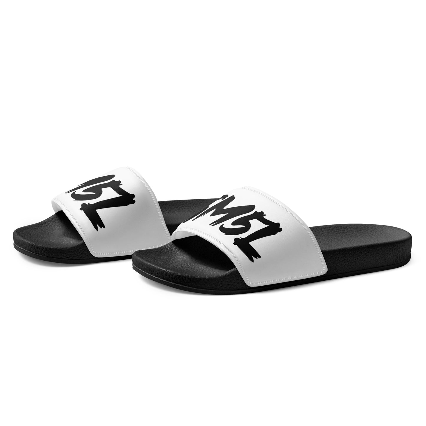 “SM5L” Men’s slides (White)