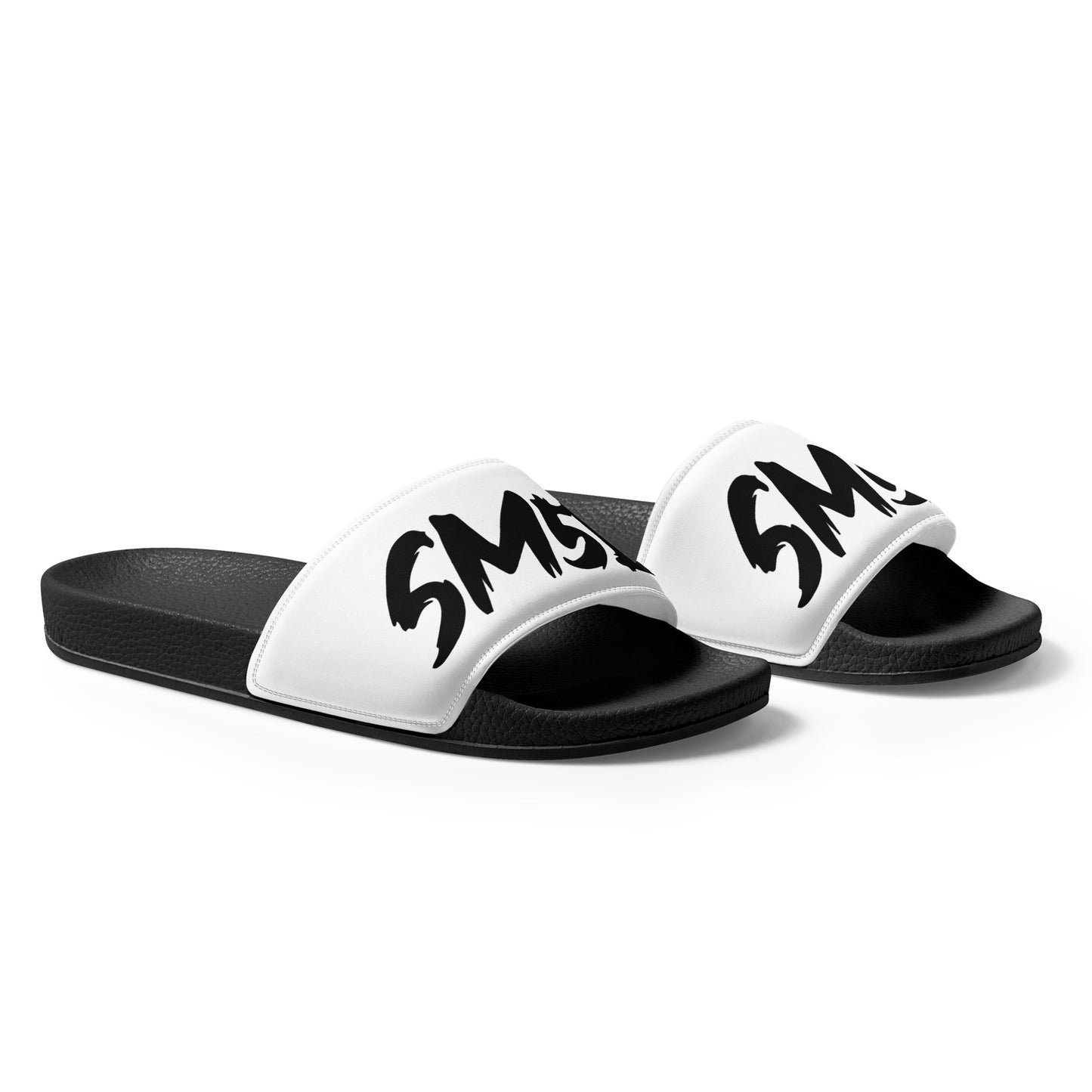 “SM5L” Men’s slides (White)