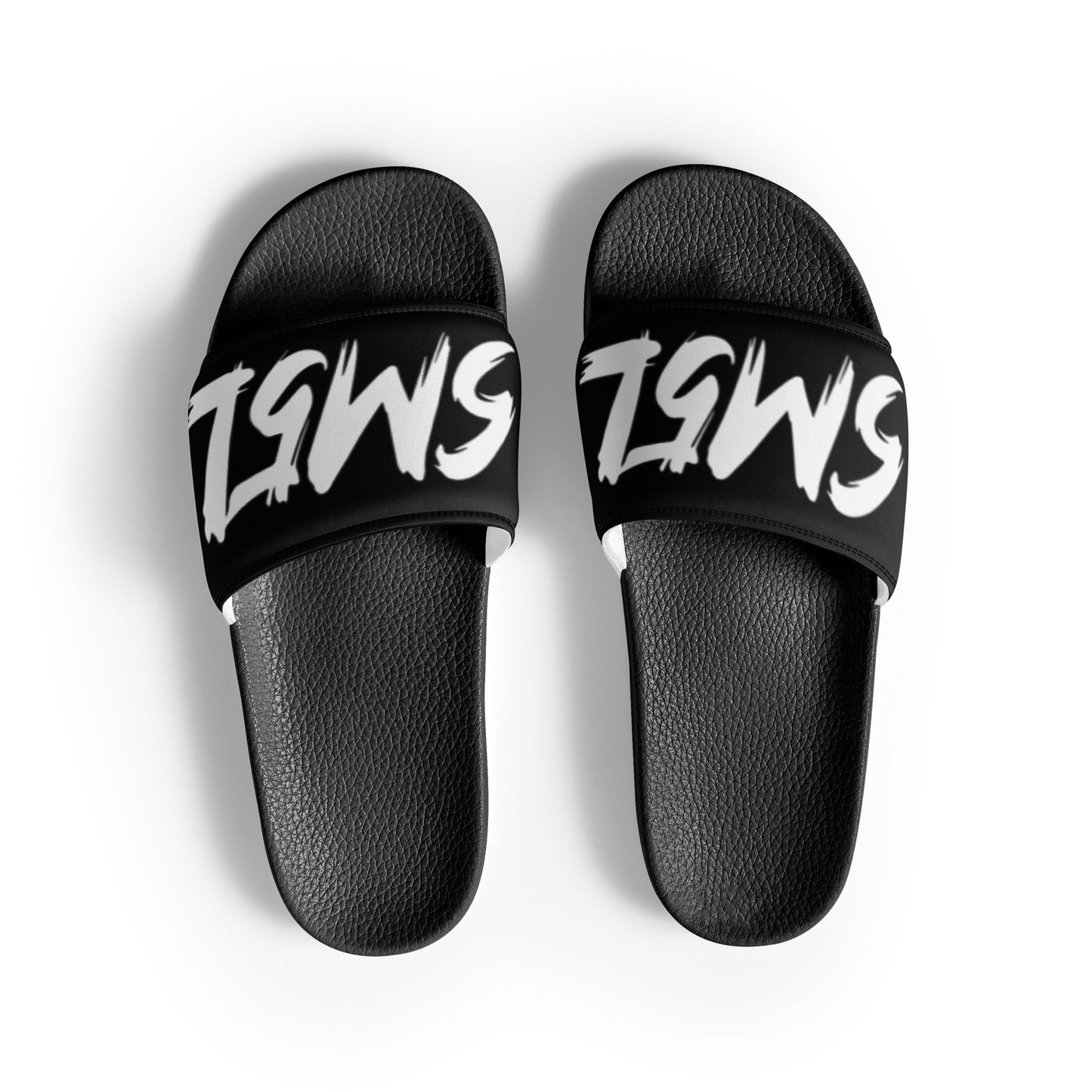 “SM5L” Women's slides (Black)