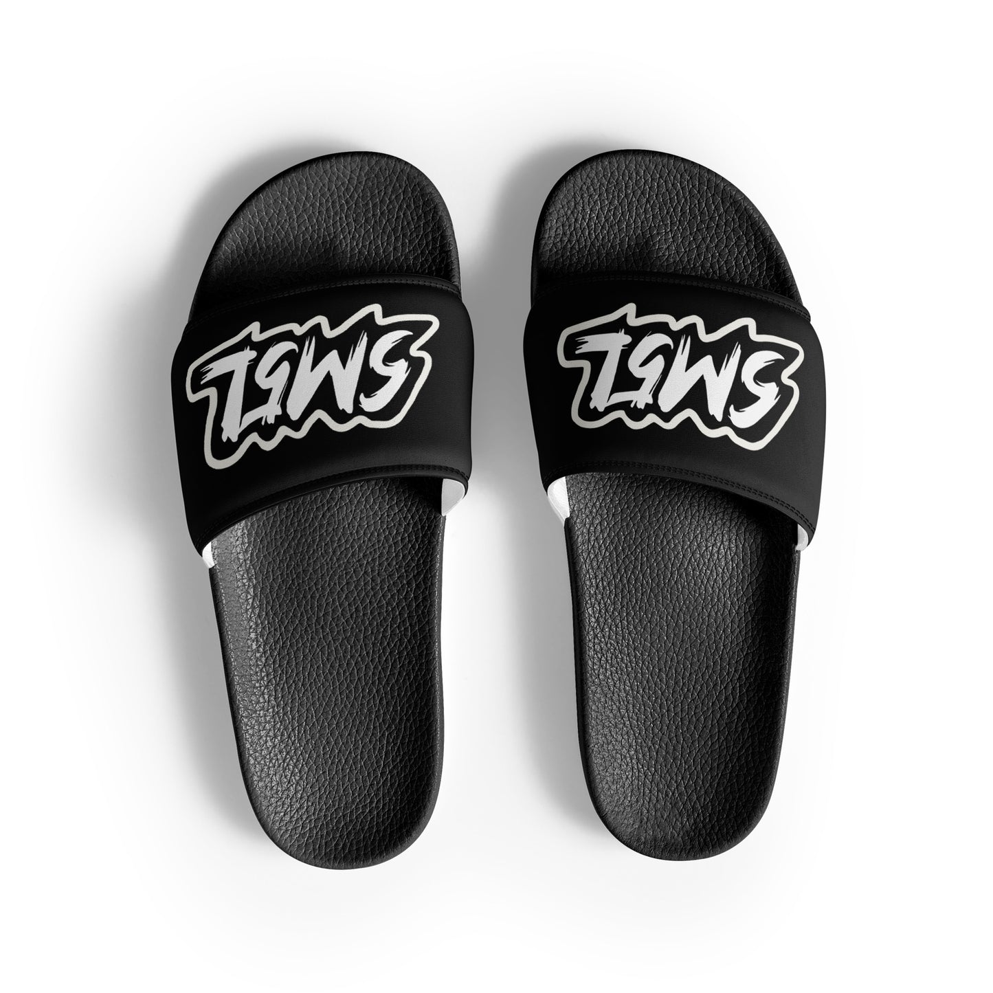 “SM5L” Stamped Women's slides