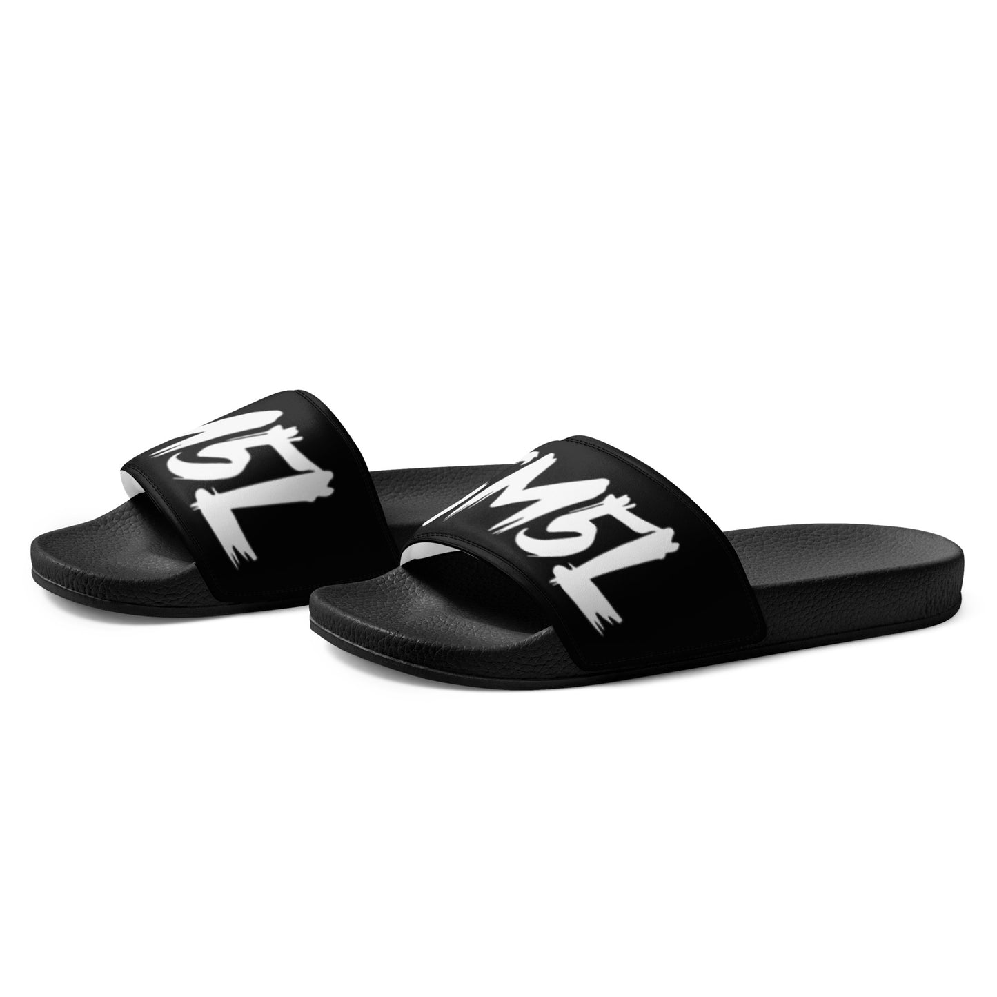 “SM5L” Women's slides (Black)