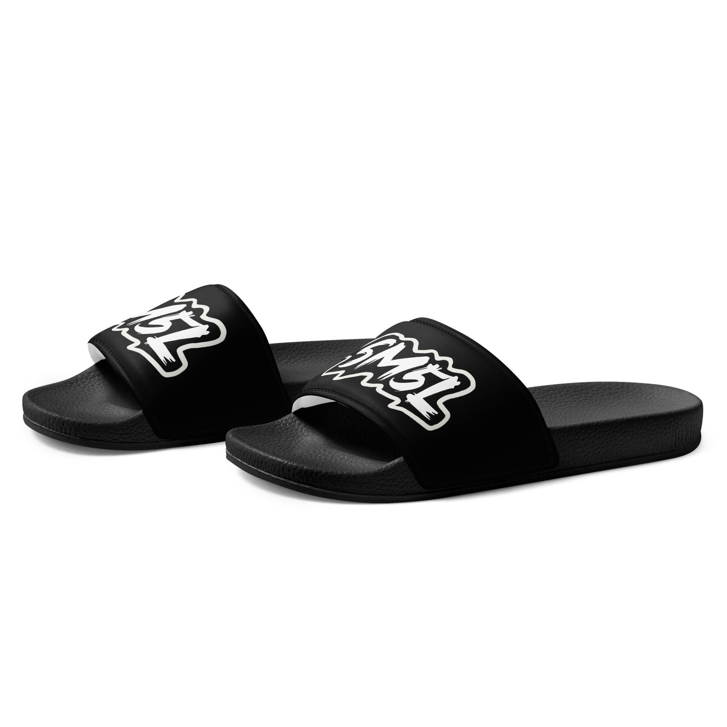 “SM5L” Stamped Women's slides